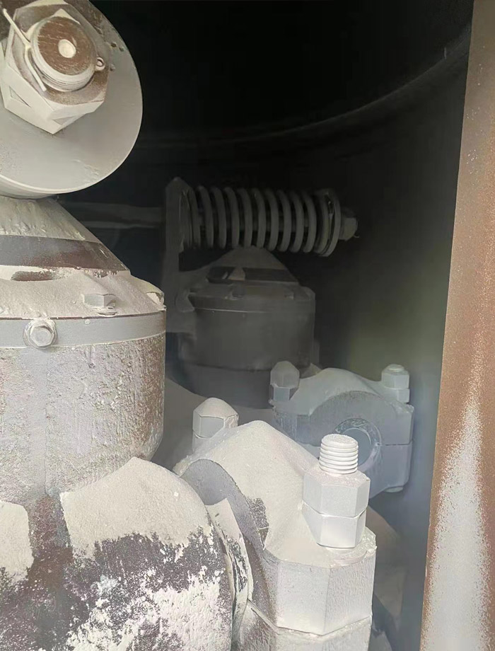Internal structure of European plate mill